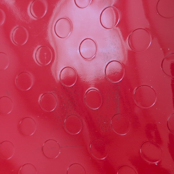 Kate Spade Camellia Street Polyvinyl Shiny Red Tote bag - Picture 13 of 14